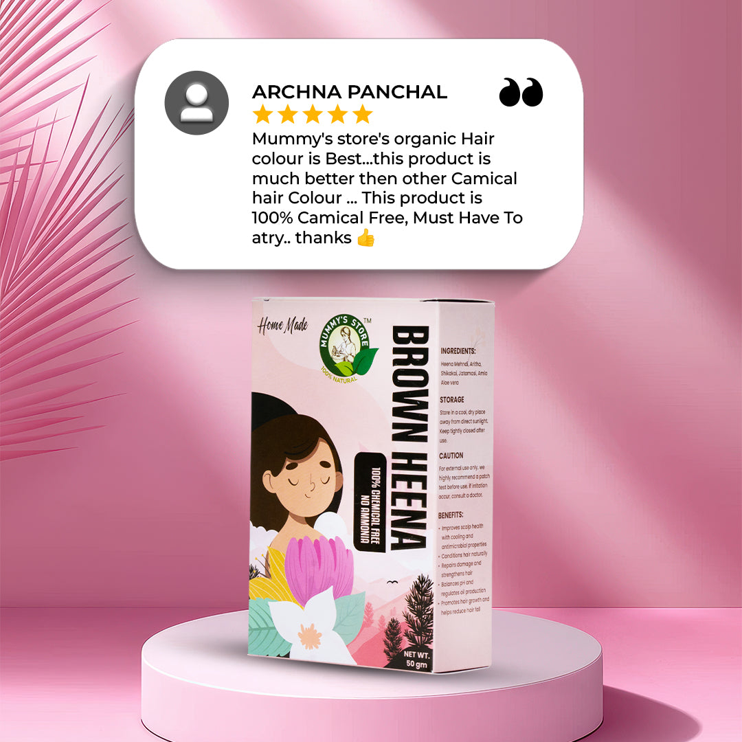 Brown Heena – 100% Natural Hair Colour
