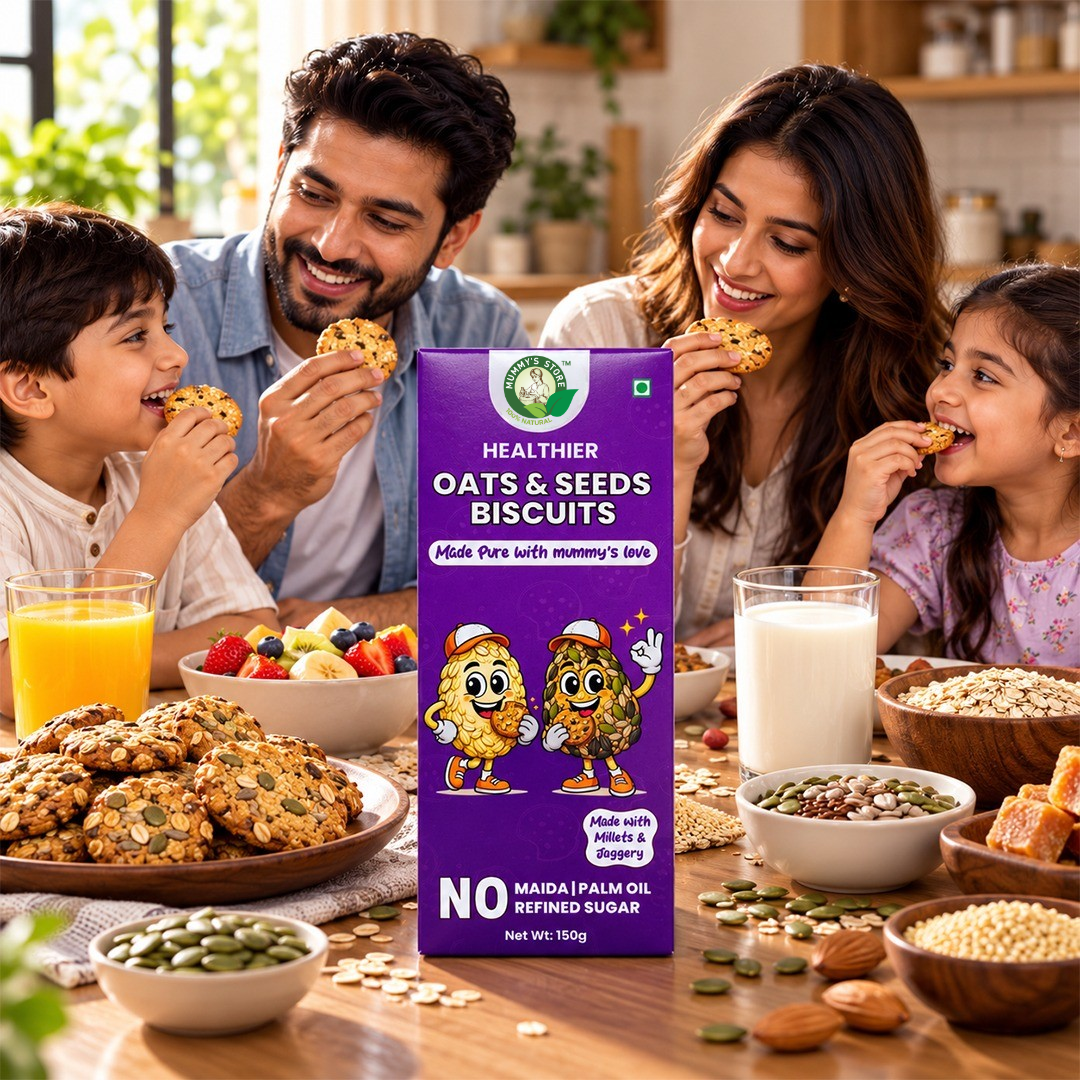 Oats & Seeds Biscuits