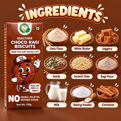 Choco Ragi Biscuit