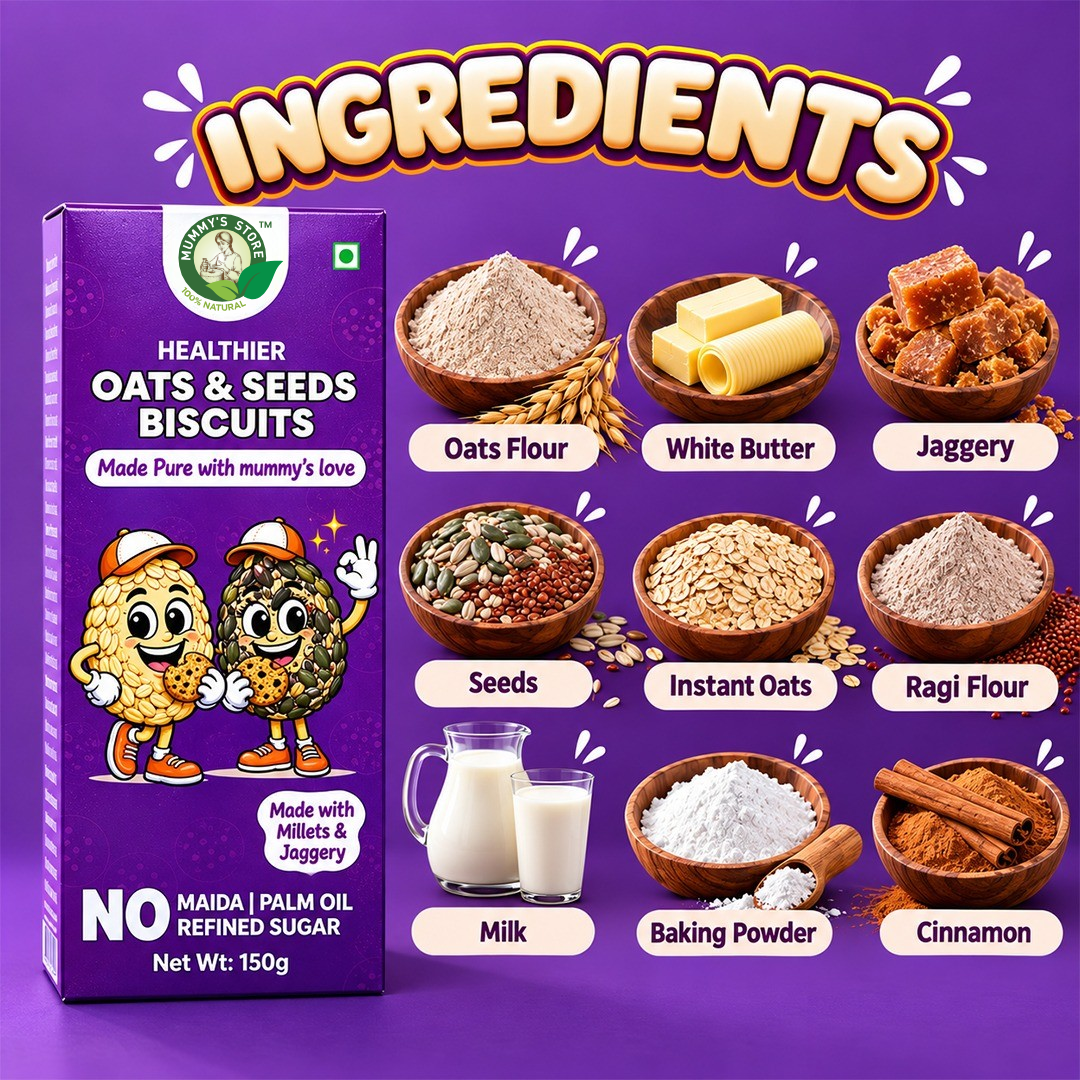 Oats & Seeds Biscuits