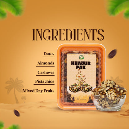 Khajur Pak – Premium Dry Fruit Sweet