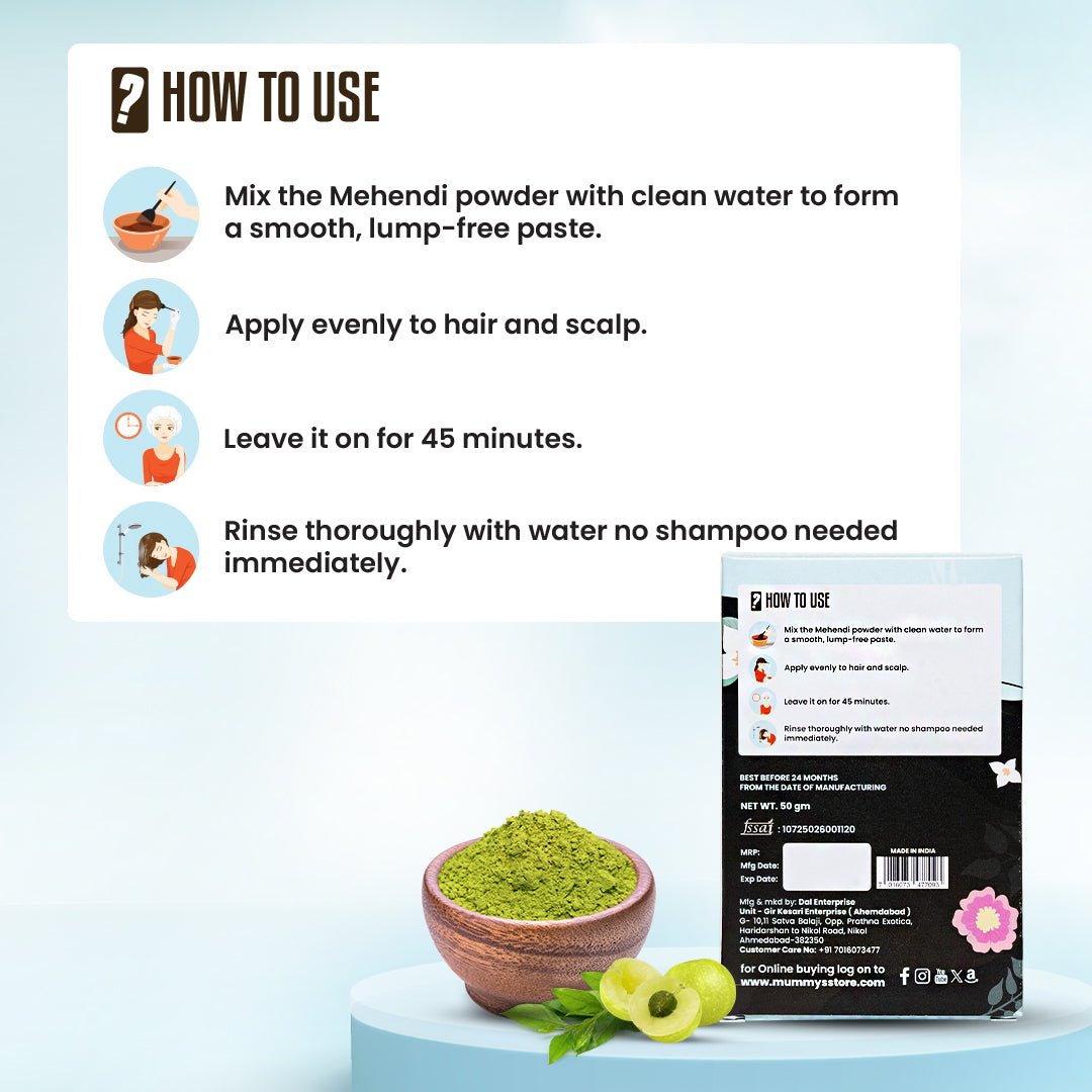 Black Heena – 100% Natural Hair Colour