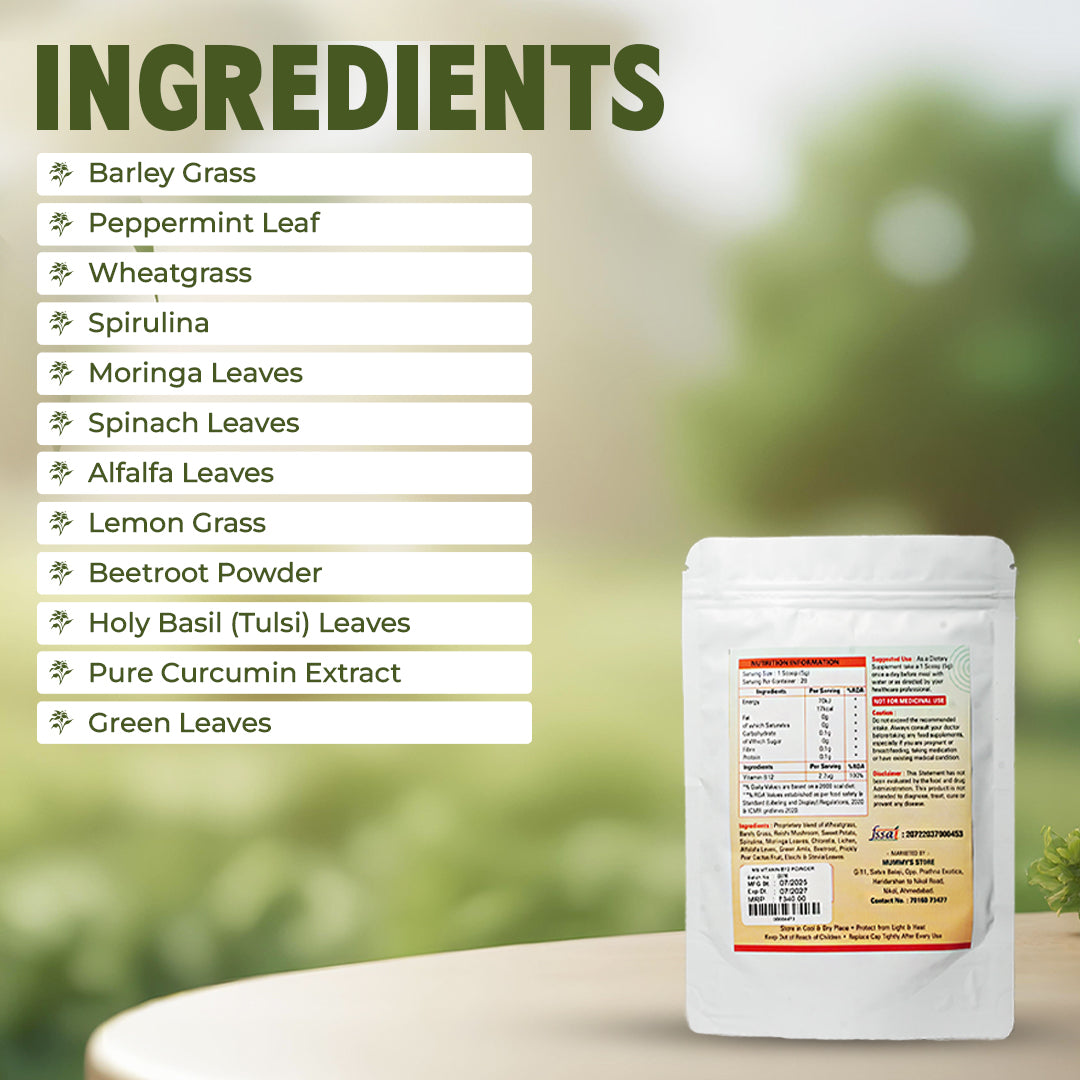 Mummy’s Store Natural Vitamin B12 Powder