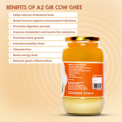 A2 Gir Cow Bilona Pure Ghee