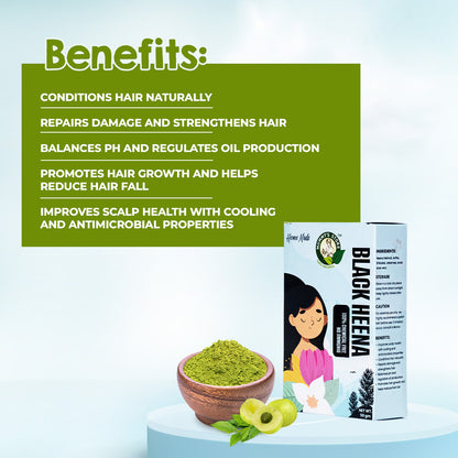 Black Heena – 100% Natural Hair Colour