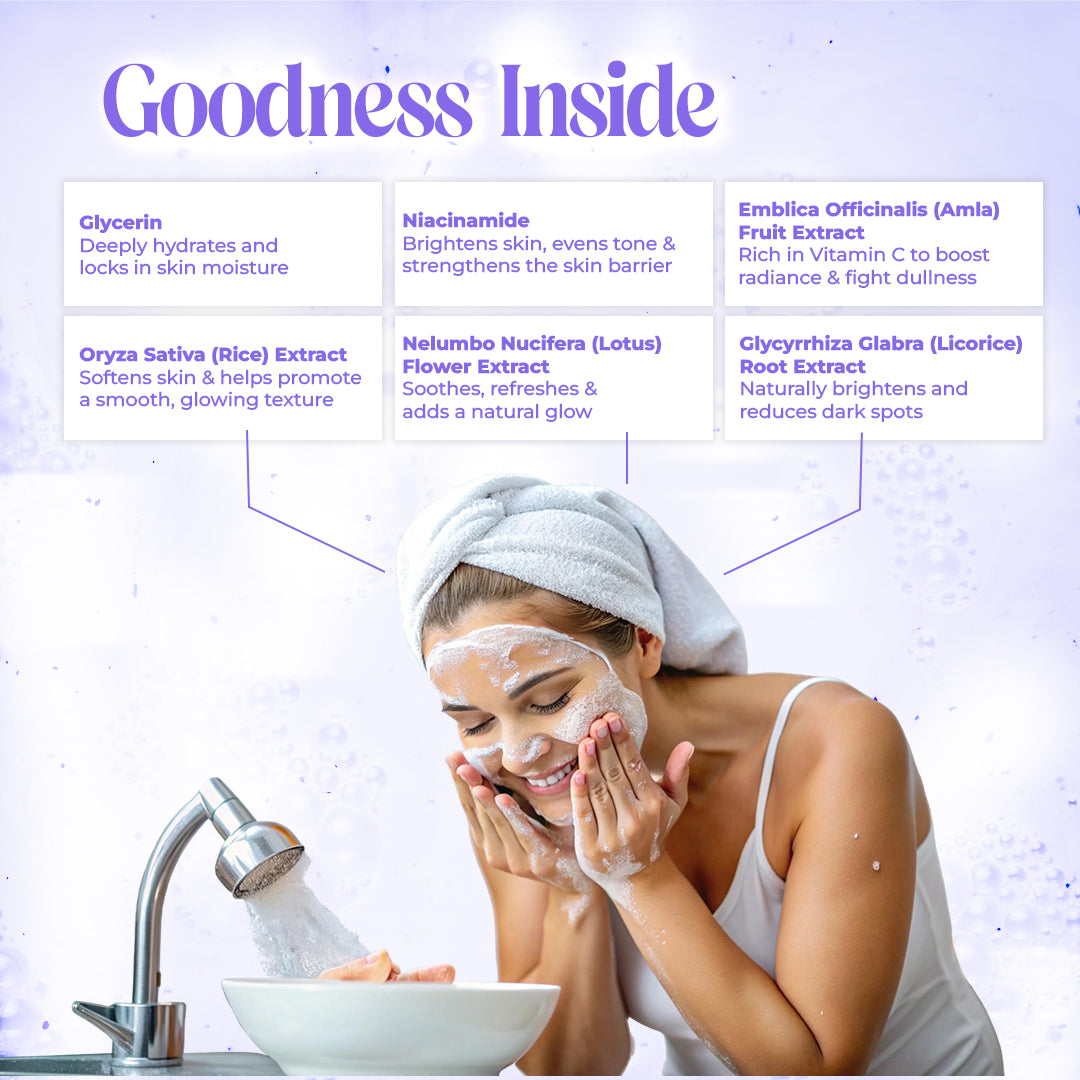 Mummy’s Rice Cream Facewash