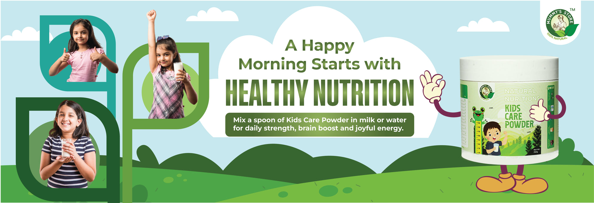 kids care powder | organic powder for kids